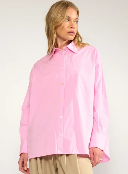 Pink Oversized Shirt