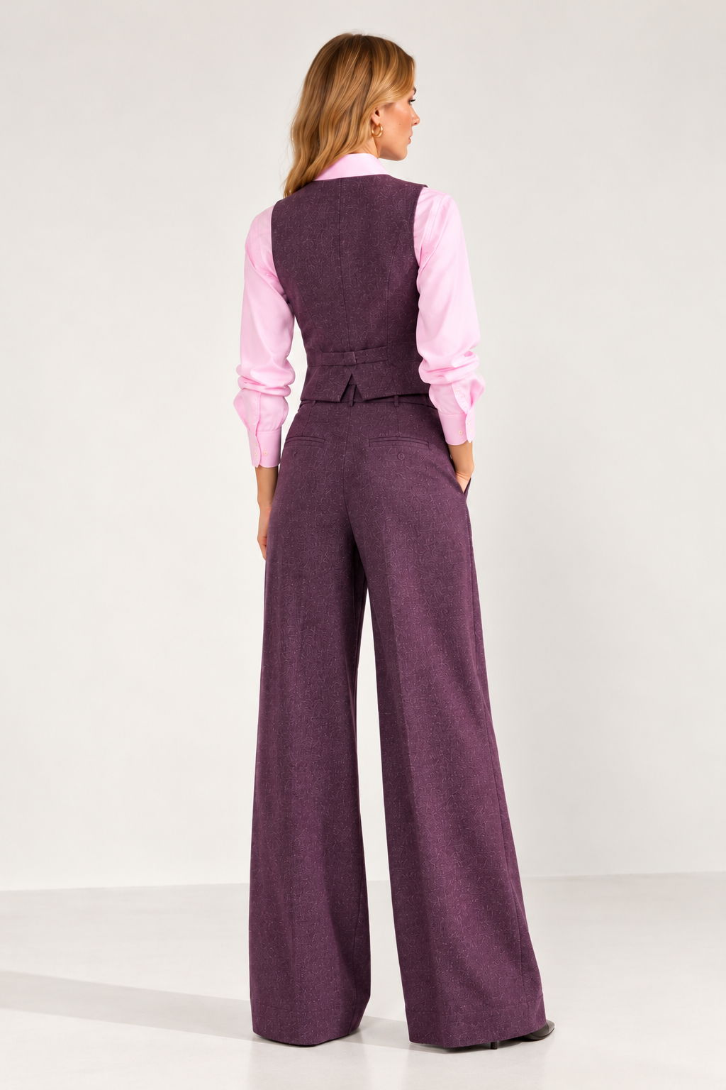 Plum Suit Studio Back View